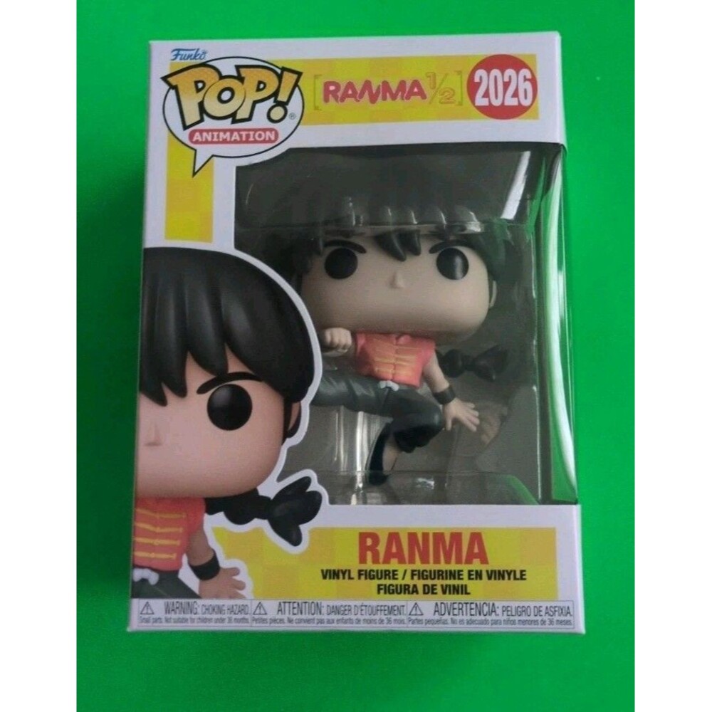 Funko Pop! Vinyl: Ranma 1/2 - Ranma #2026 w/ PROTECTIVE SLEEVE